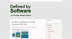 Desktop Screenshot of definedbysoftware.com